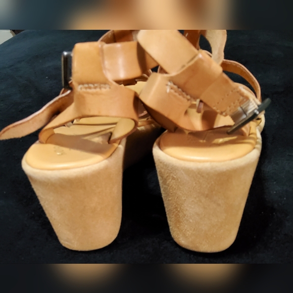 Kork-Ease Women's Tan Ankle Strap Sandals Size 8 - Picture 5 of 11